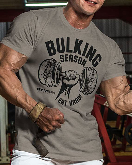 070. Bulking Season V2 Workout T-Shirt - Gymish - - #Gym Shirts# - - #Workout T-Shirts#
