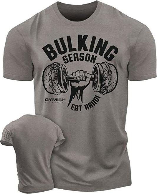 070. Bulking Season V2 Workout T-Shirt - Gymish - - #Gym Shirts# - - #Workout T-Shirts#