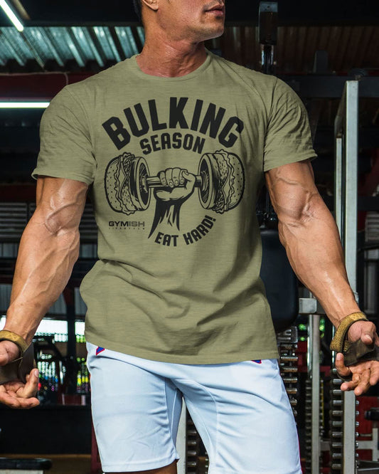 070. Bulking Season V2 Workout T-Shirt - Gymish - - #Gym Shirts# - - #Workout T-Shirts#