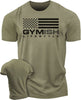074. Gymish Flag Funny Workout Gym T-Shirt for Men
