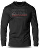 075. Comfort Zone Lightweight Long Sleeve Hooded T-shirt for Men