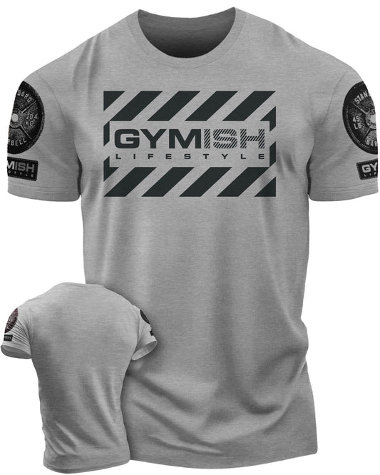076. Gymish Lifestyle Workout T-Shirt - Gymish - - #Gym Shirts# - - #Workout T-Shirts#