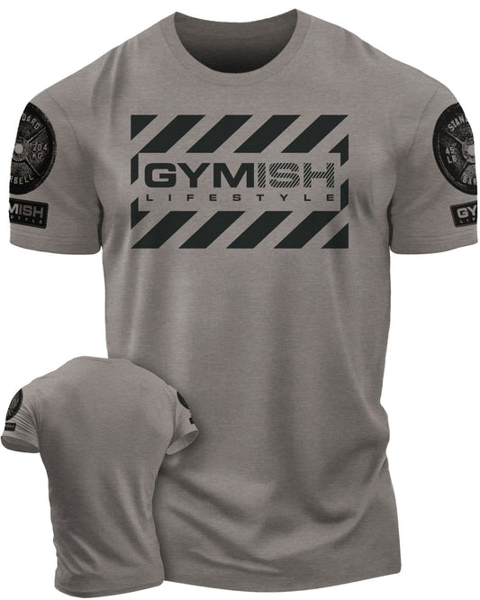 076. Gymish Lifestyle Workout T-Shirt - Gymish - - #Gym Shirts# - - #Workout T-Shirts#