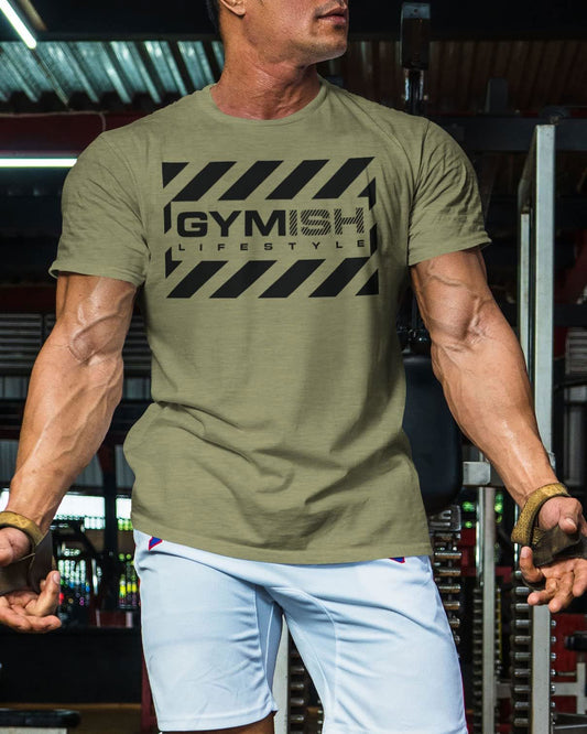 076. Gymish Lifestyle Workout T-Shirt - Gymish - - #Gym Shirts# - - #Workout T-Shirts#