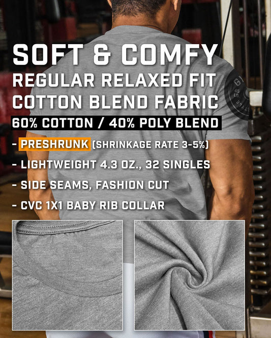 080. Hardcore Training Motivational Gym Shirt - Gymish - - #Gym Shirts# - - #Workout T-Shirts#