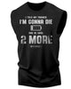 009. Two More Funny Workout Muscle Tank Top for Men