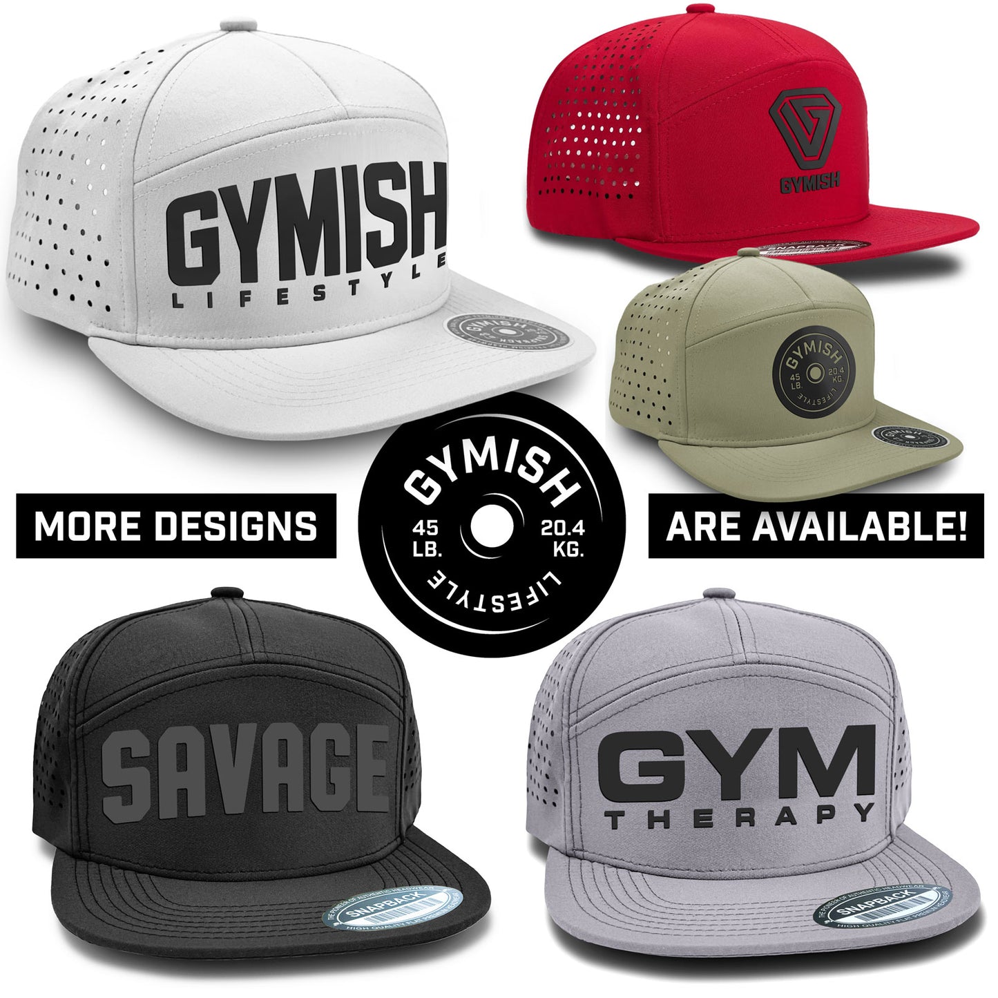 Gymish Blank Workout Gym Hats for Men Hat GYMISH LIFESTYLE