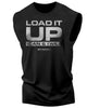 066. Load It Up Funny Workout Muscle Tank Top for Men