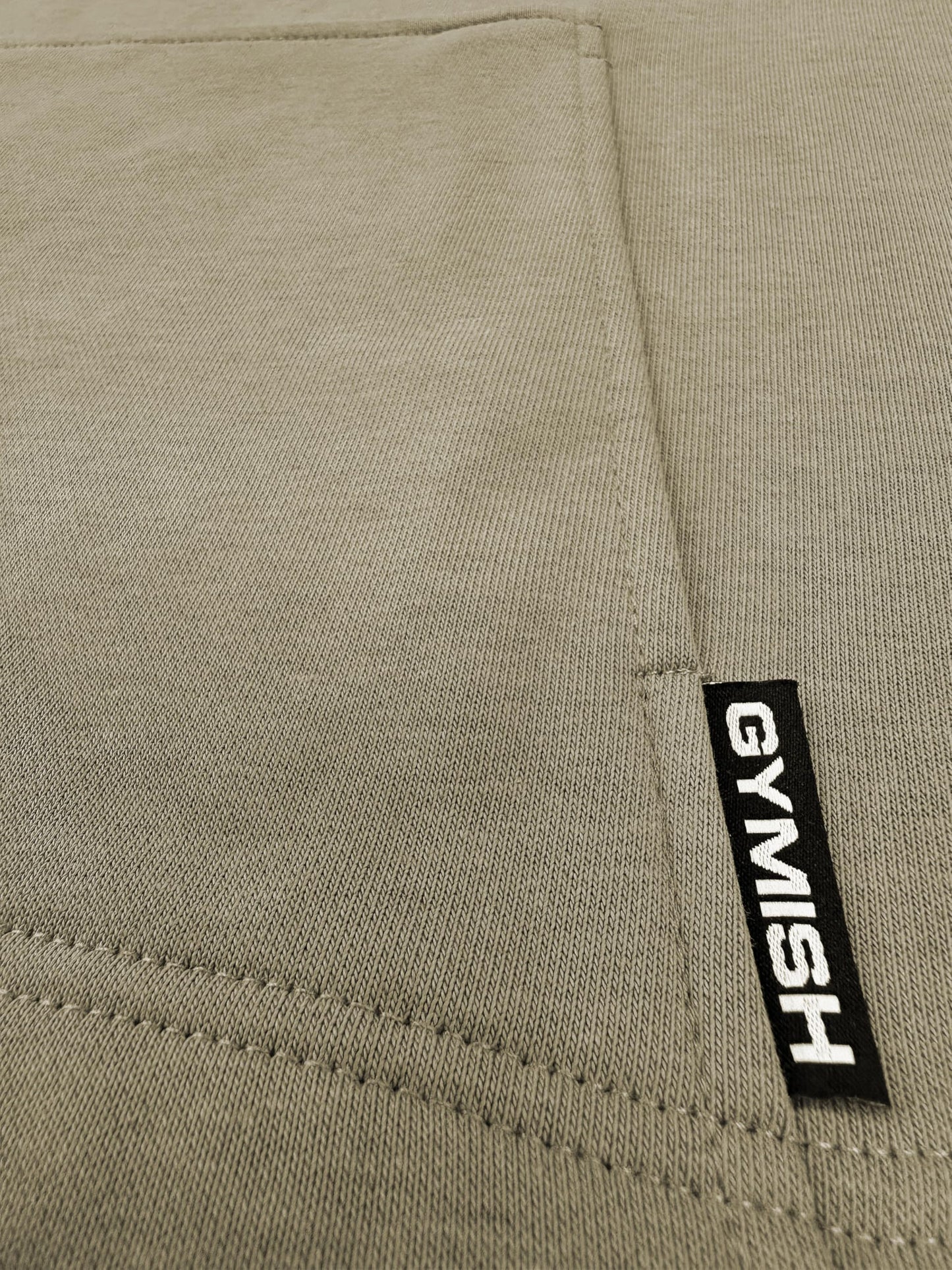 Gymish Lifestyle Oversized Short-Sleeve Hoodie Casual Streetwear Pullover for Men & Women