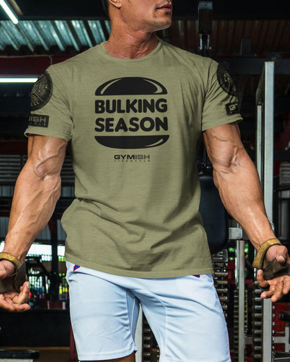 060. Bulking Season Workout T-Shirt