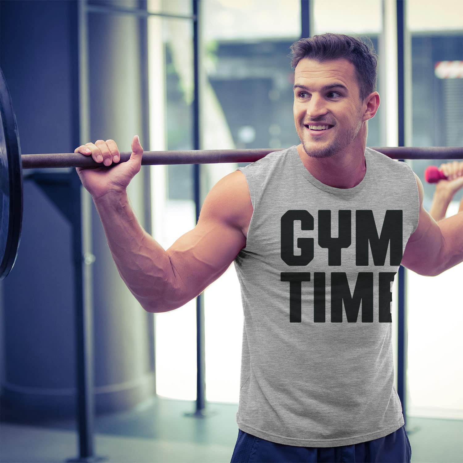 021. Gym is Still Open Workout Muscle Tank Top for Men T-Shirt GYMISH LIFESTYLE