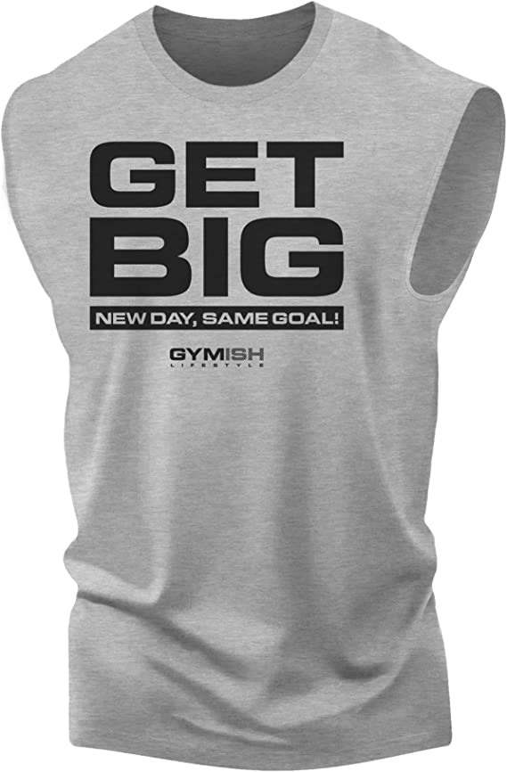 063. Get Big Workout Muscle Tank Top for Men