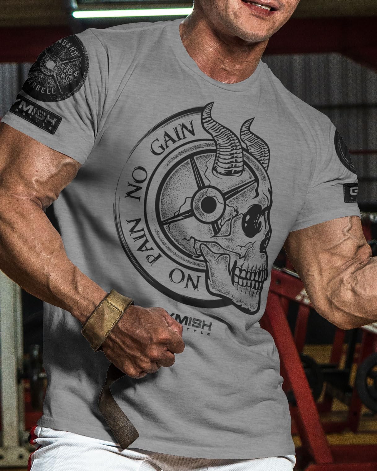 027. No Pain No Gain Workout T-Shirt