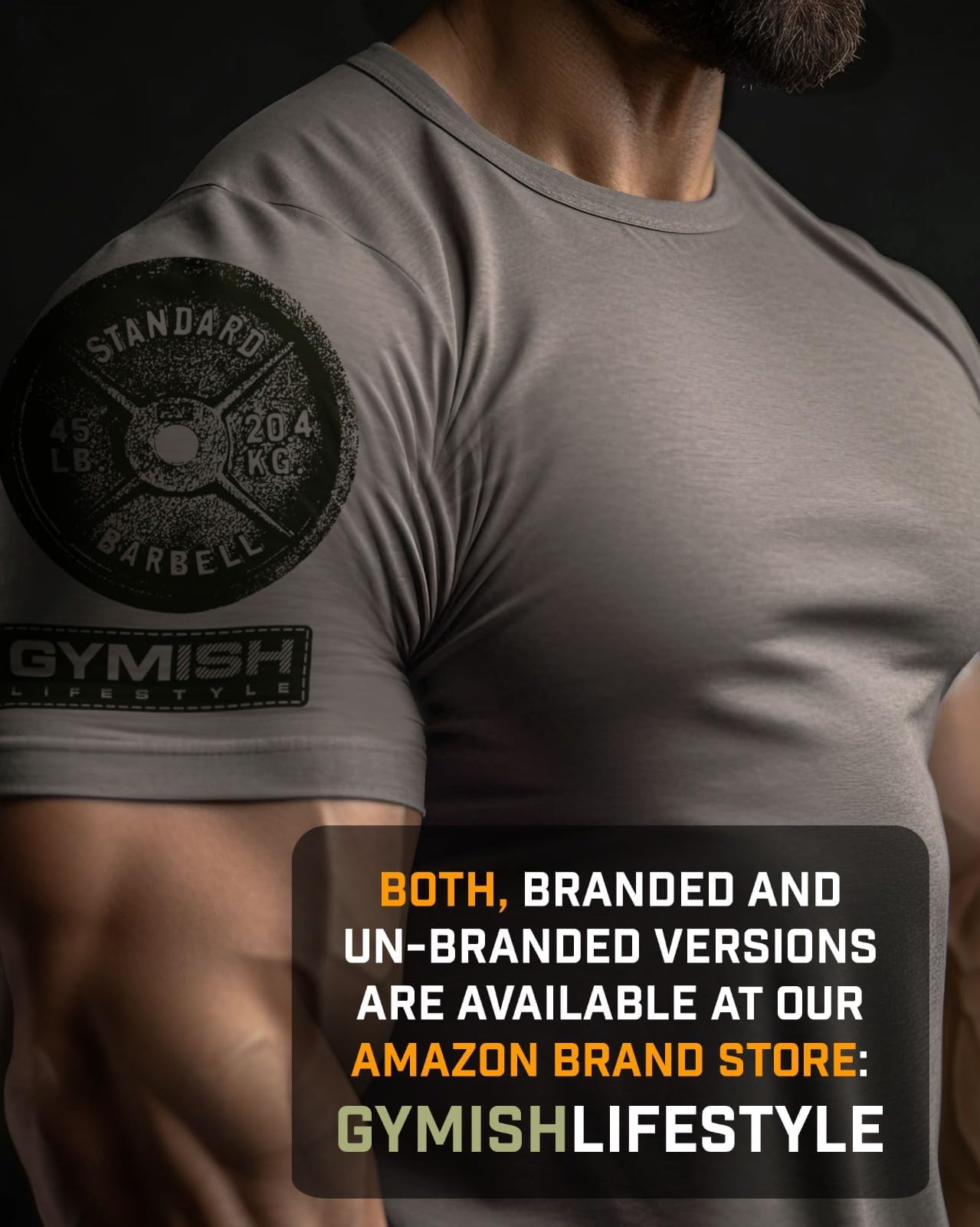 076. Gymish Lifestyle Workout T-Shirt