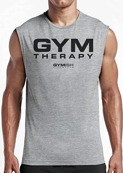 055. Gym Therapy Workout Muscle Tank Top for Men