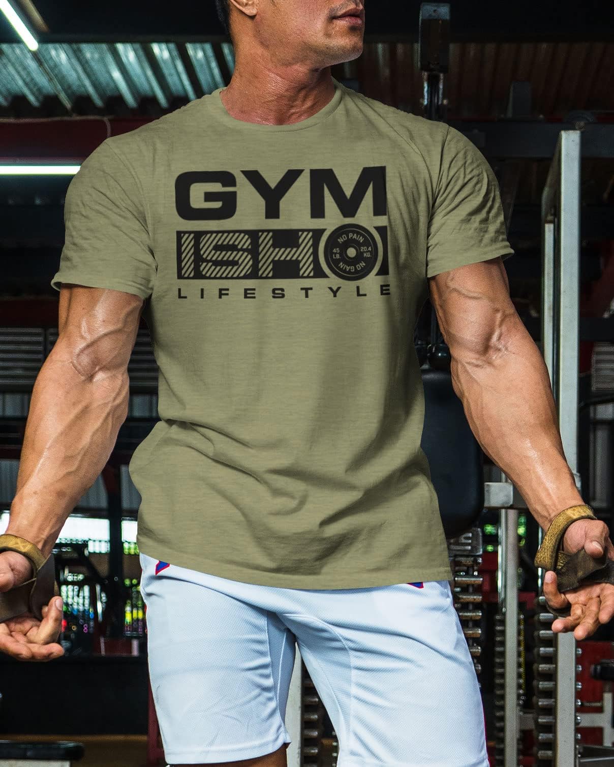 068. GYMISH 3 Workout T-Shirt