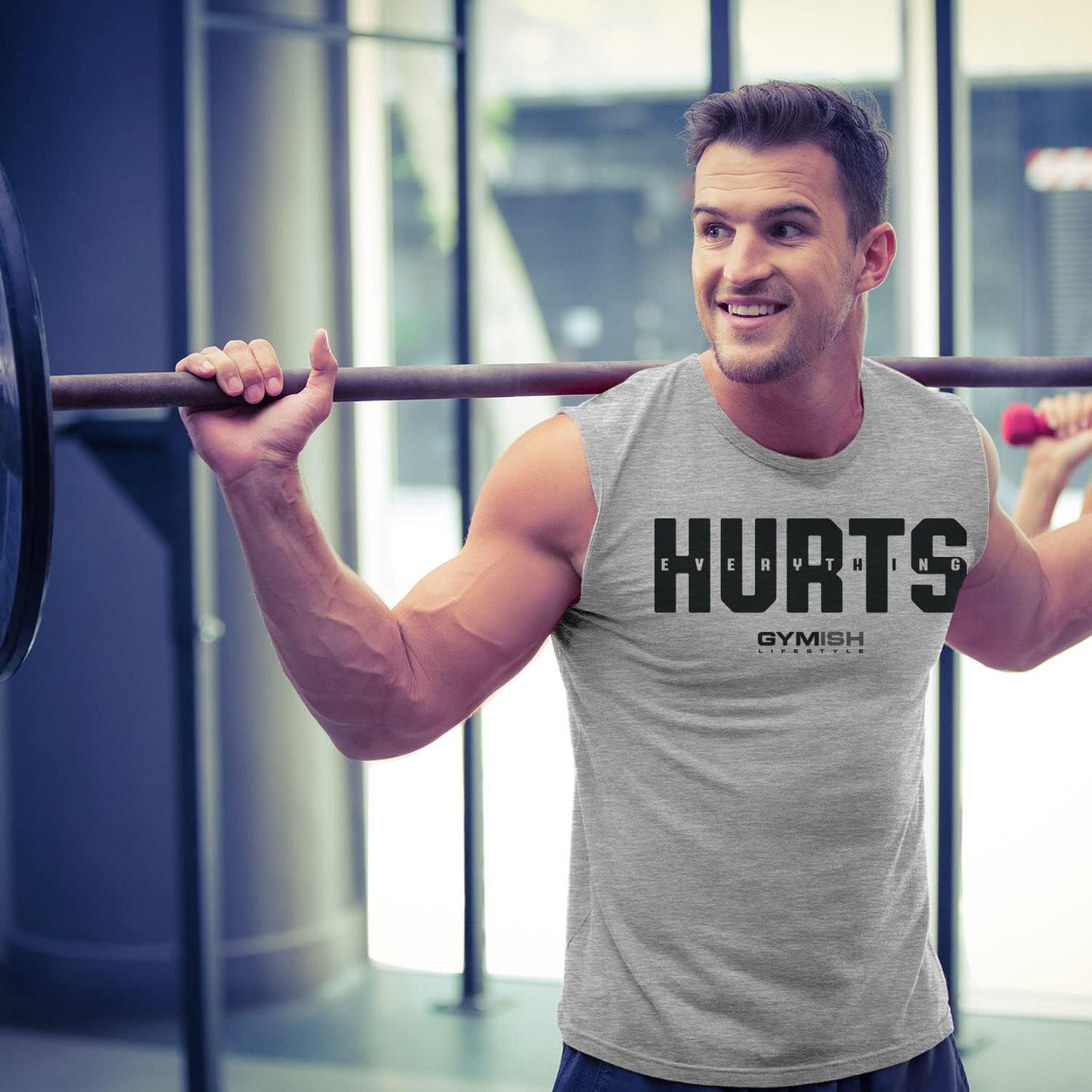 Everything Hurts Muscle Tank Top