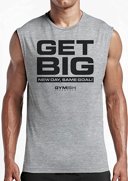 063. Get Big Workout Muscle Tank Top for Men