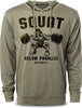 017. Squat Below Parallel Funny Workout Hoodie for Men