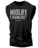082. Midlife Crunches Workout Muscle Tank Top for Men