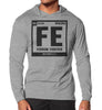 127. Ferrum Forever Lightweight Long Sleeve Hooded T-shirt for Men