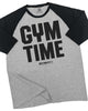 019. RAGLAN Gym Time Workout Gym Shirt for Men