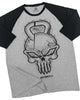 028. RAGLAN Gym Reaper Workout Gym T-Shirt for Men