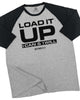 066. RAGLAN Load It Up Workout Gym T-Shirt for Men