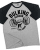 070. RAGLAN Bulking Season Workout Gym T-Shirt for Men