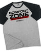 075. RAGLAN Comfort Zone Workout Gym T-Shirt for Men