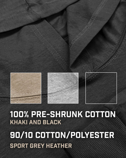 009-2 More Lightweight Long Sleeve Hooded T-shirt for Men