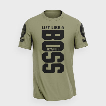 012. Lift Like A Boss Workout T-Shirt