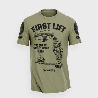 038. First Lift Workout T-Shirt