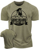 084. Gray Beard Great Bod Funny Workout Gym T-Shirt for Men