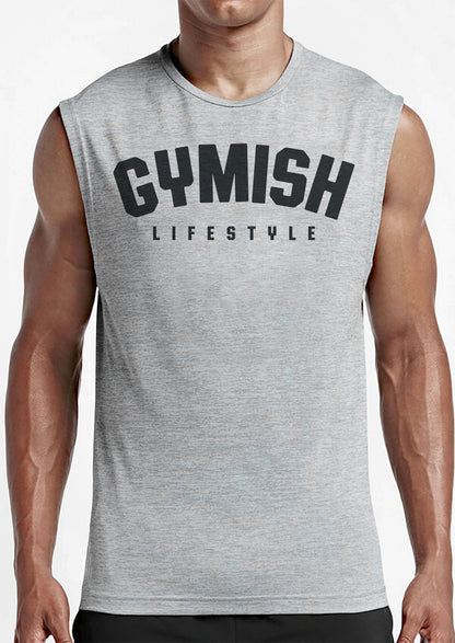 046. Gymish Lifestyle Workout Muscle Tank Top for Men T-Shirt GYMISH LIFESTYLE