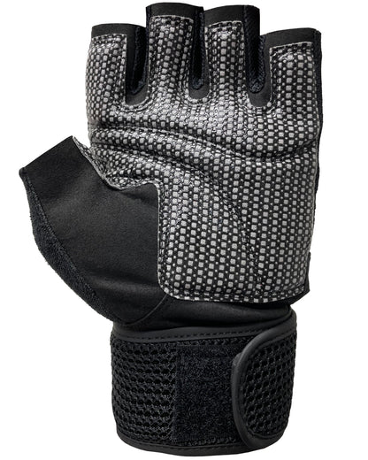 Workout Gloves for Men – Multipurpose Fingerless Gloves – Comfortable Weight Lifting Gloves with Wrist Wraps – Heavy Duty Durable Material