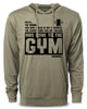 059. Hello... Goodbye Funny Workout Hoodie for Men