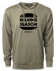 060. Bulking Season Funny Workout Hoodie for Men