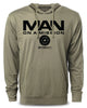 072. Man On A Mission Funny Workout Hoodie for Men